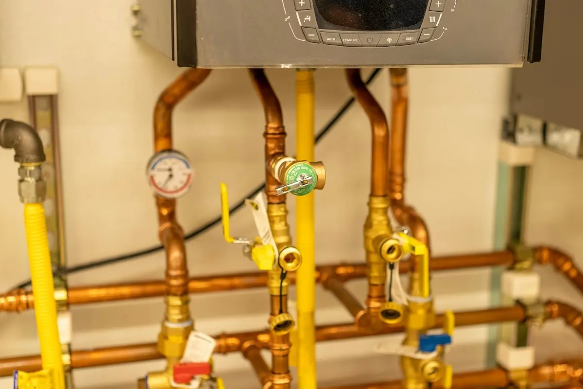 Licensed technician providing Slab Leak Repair for a homeowner in West Caldwell